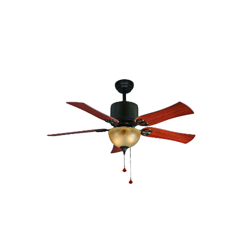 52 ZSM 152 52" Indoor Ceiling Fan with Integrated Light and Wood Blades